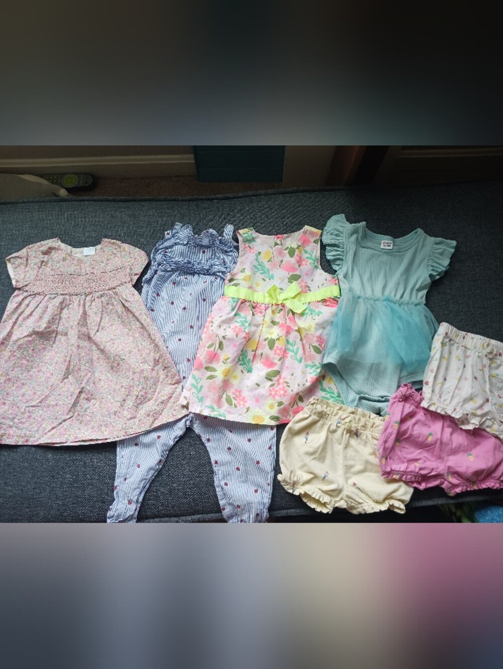 Summer baby girl bundle (7 piece)